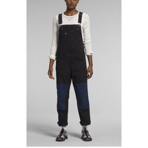 The North Face Field Overalls Womens Medium TNF Black Summit Navy Relaxed Fit